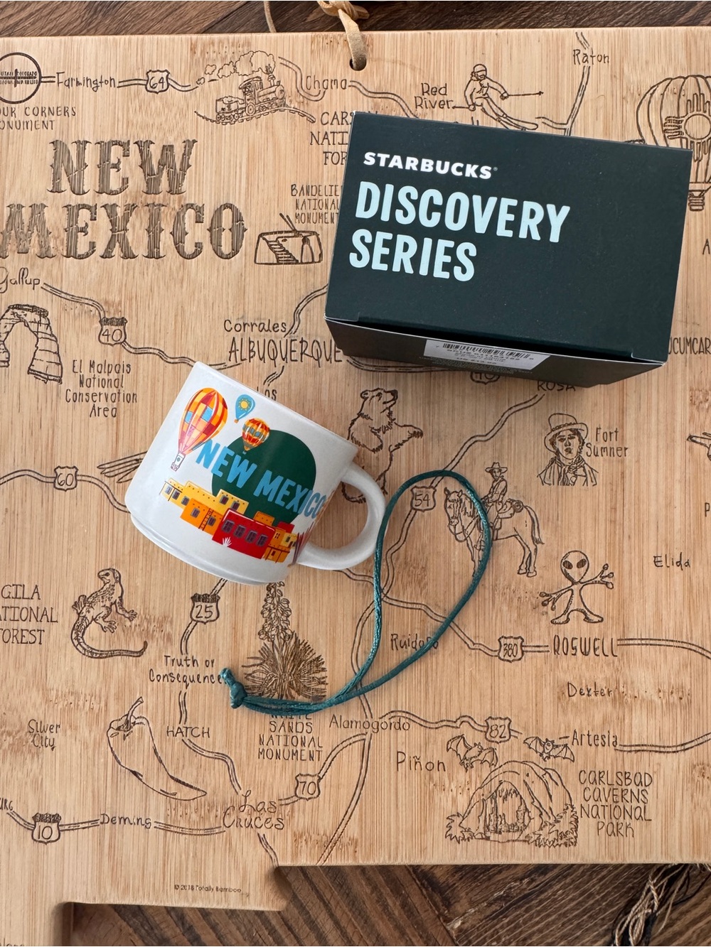 Starbucks Discovery New Mexico Ornament with box
